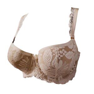 2/$20 Lined Lace Balconette Bra 38C
